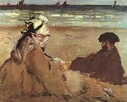 On the Beach, Edouard Manet